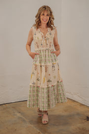 Mia Floral Tiered Dress