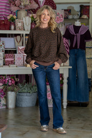 Carol Leopard Sweatshirt