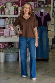 Debbie Brown French Terry Top