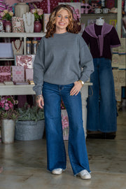 Diana Charcoal Sweatshirt