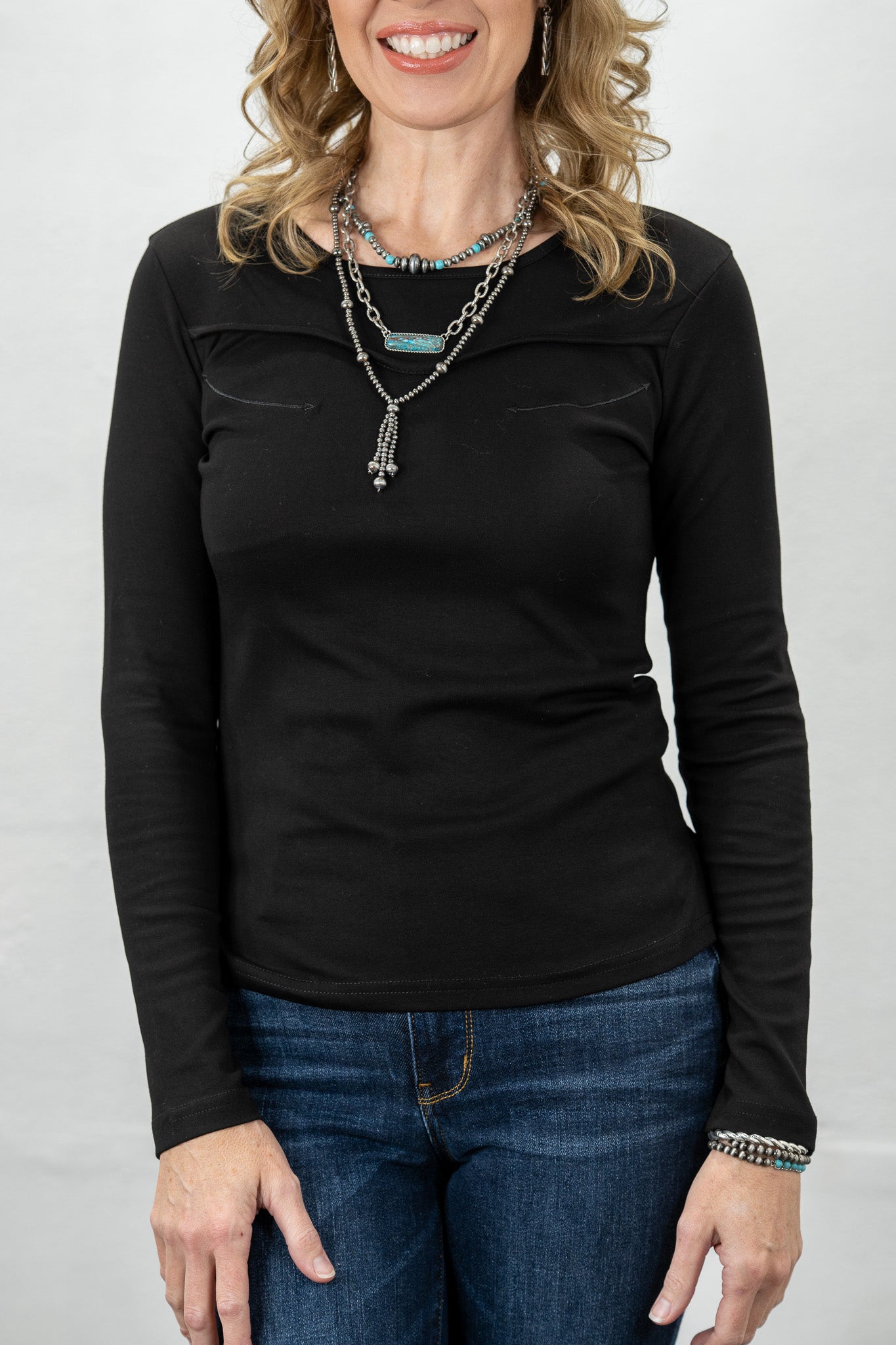 The Westbound Essential Black Tee