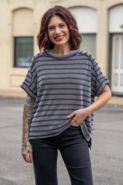 Comfy Cutie Black Top