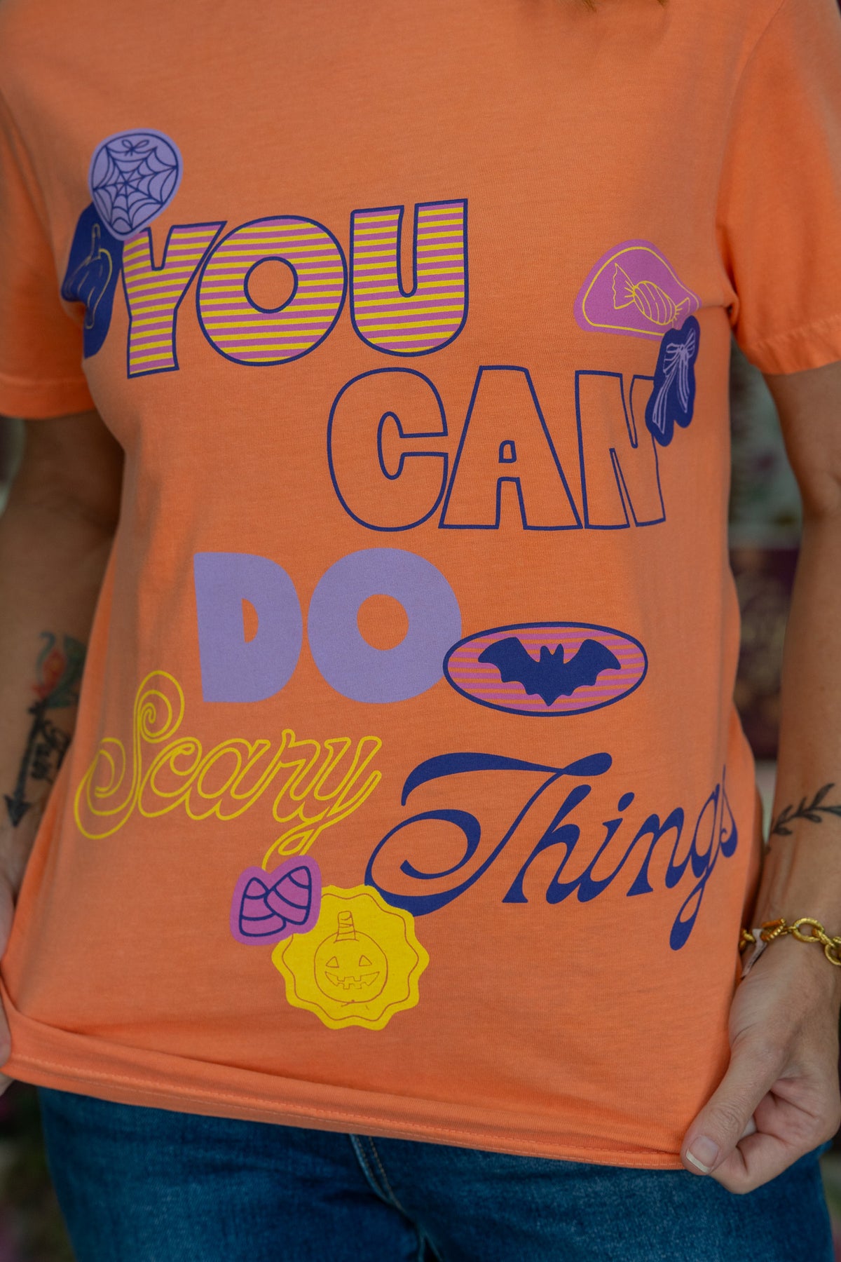 You Can Do Scary Things Tee