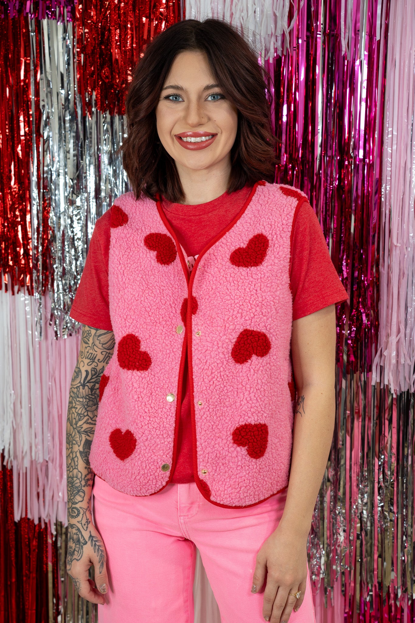 Cupid Cozy Teddy Vest