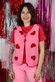 Cupid Cozy Teddy Vest