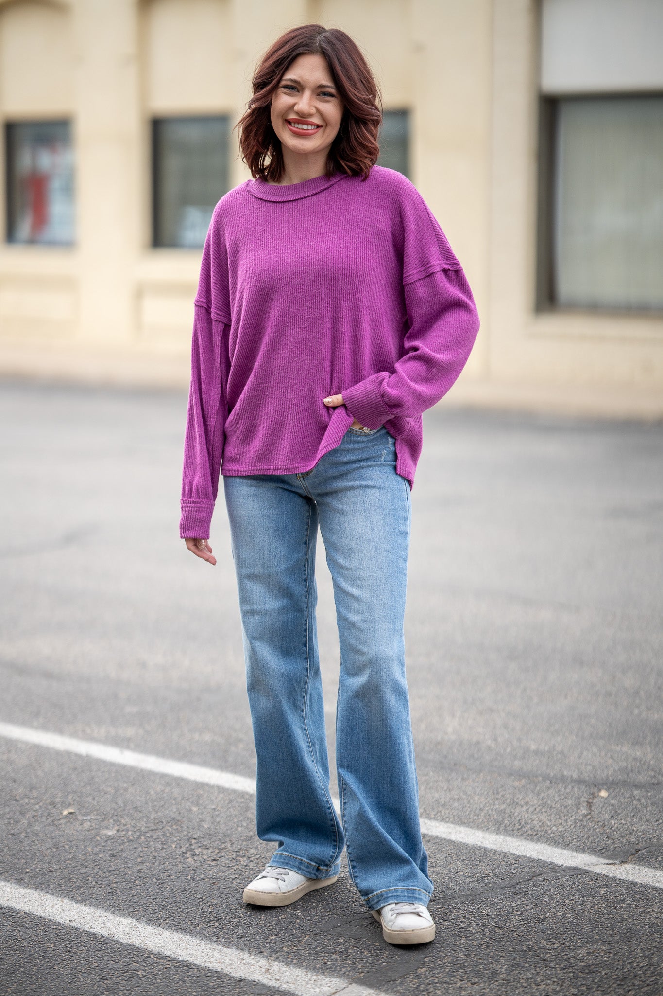 Heart & Soul Violet Top