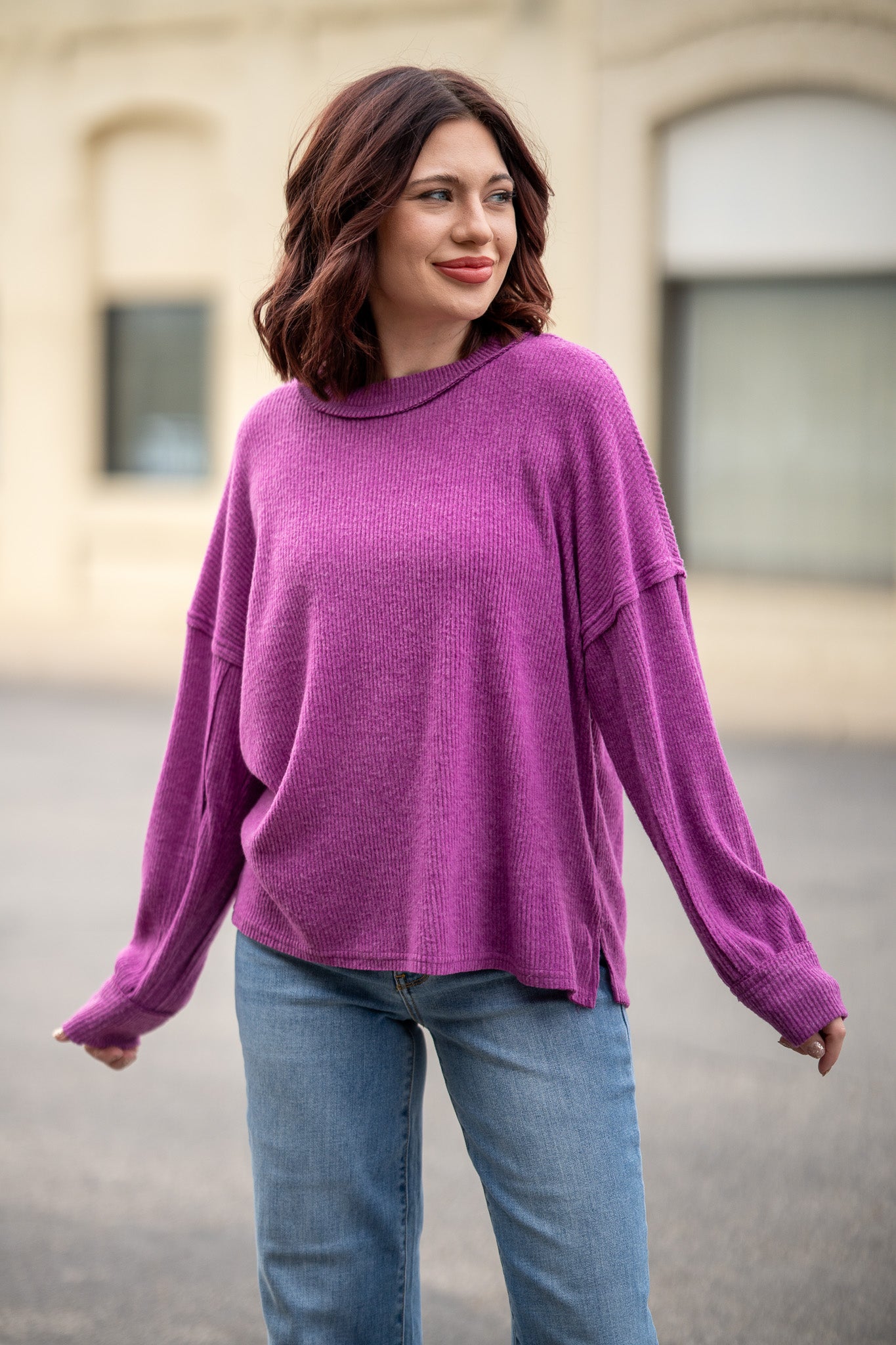 Heart & Soul Violet Top