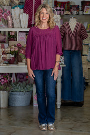Plum Darling Blouse