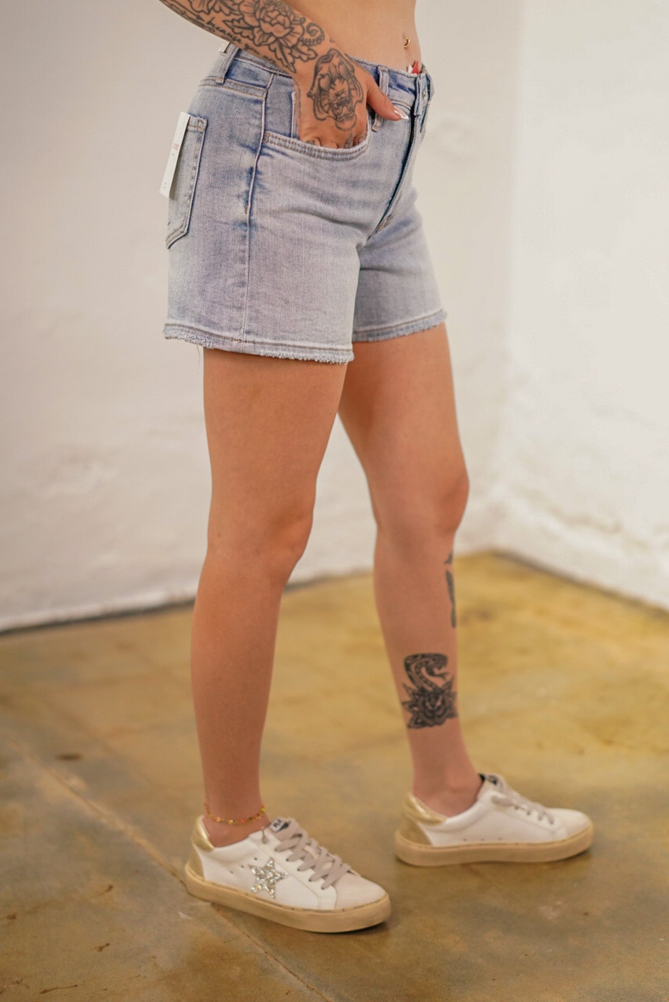 Monica High-Rise Shorts