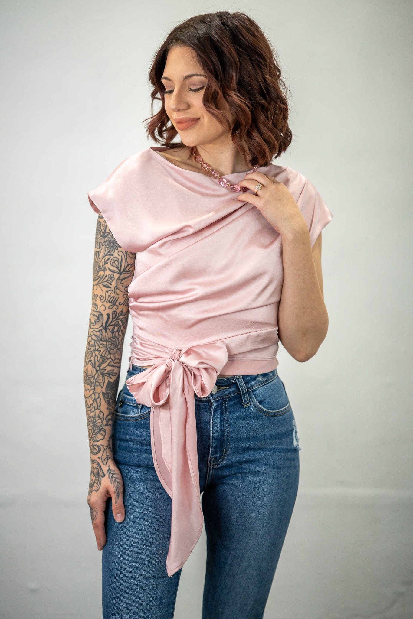 Glam It Up Lite Pink Top