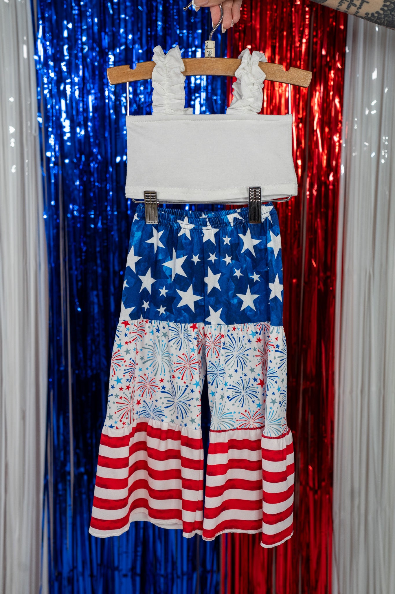 Red, White & Boom! Pant Set