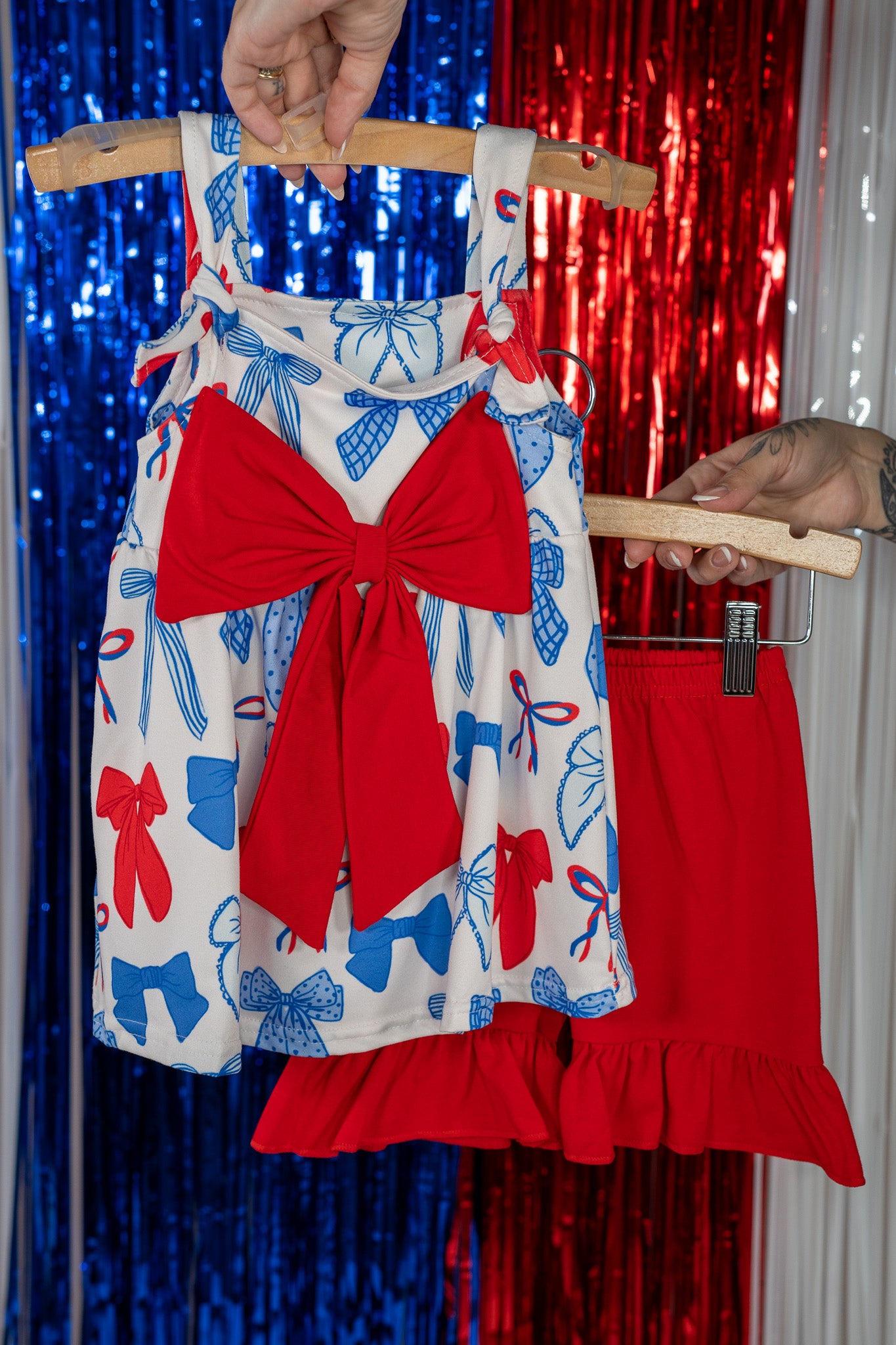 Land Of The Free Short Set