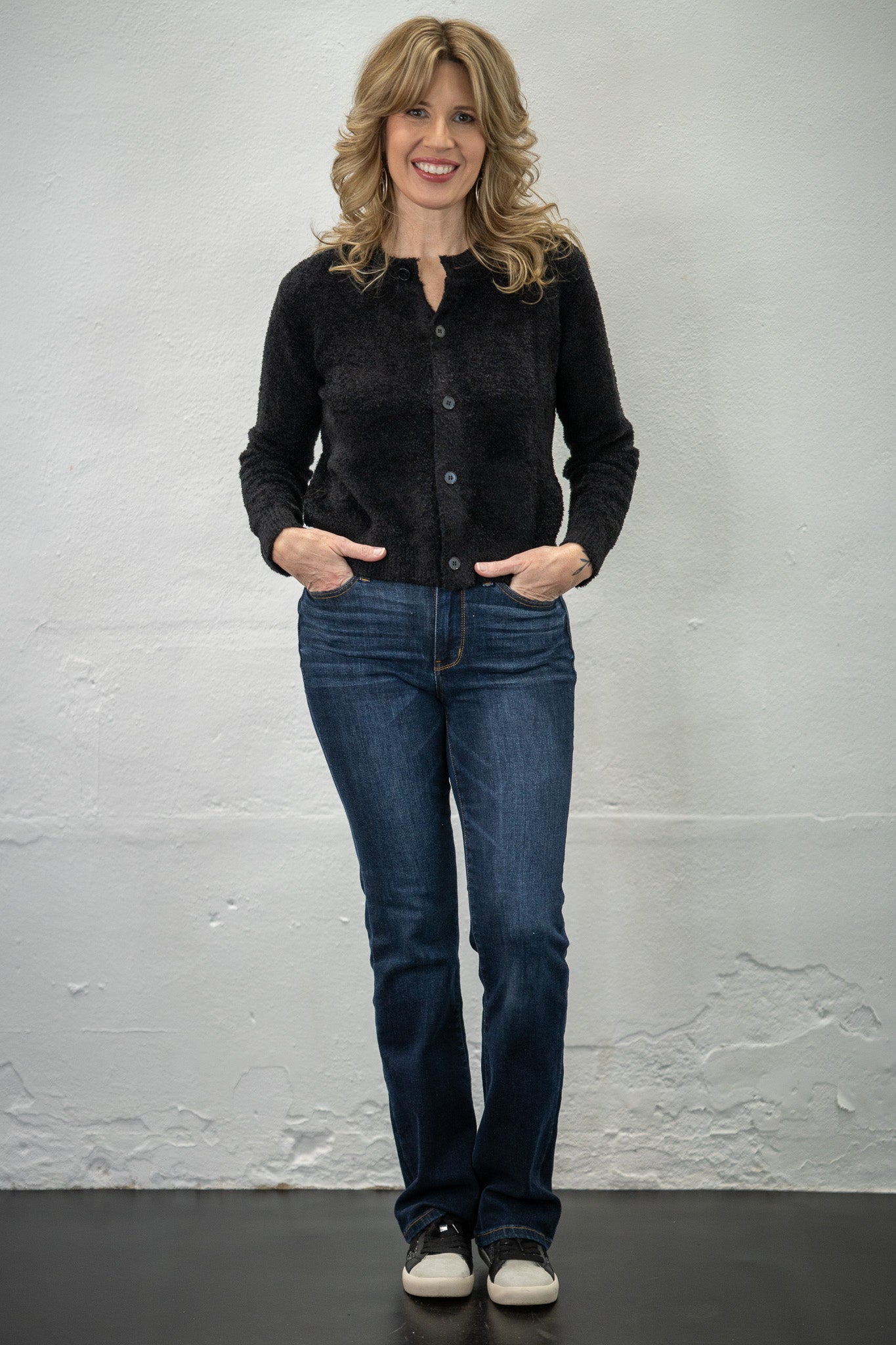 Cloud Nine Black Cardigan