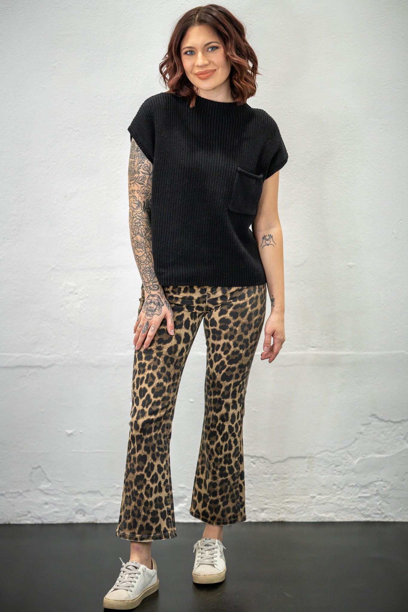 Basic Babe Black Vest