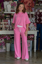 Saylor Hot Pink Pant Set