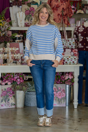 Maisie French Blue Sweatshirt