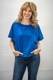 Kimmy Royal Pocket Tee