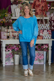 Soft Life Sky Blue Sweatshirt