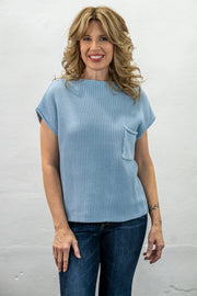 Basic Babe Light Blue Vest