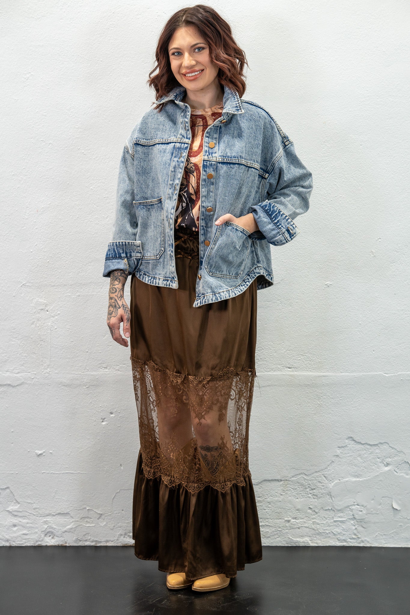 Follow Me Denim Jacket