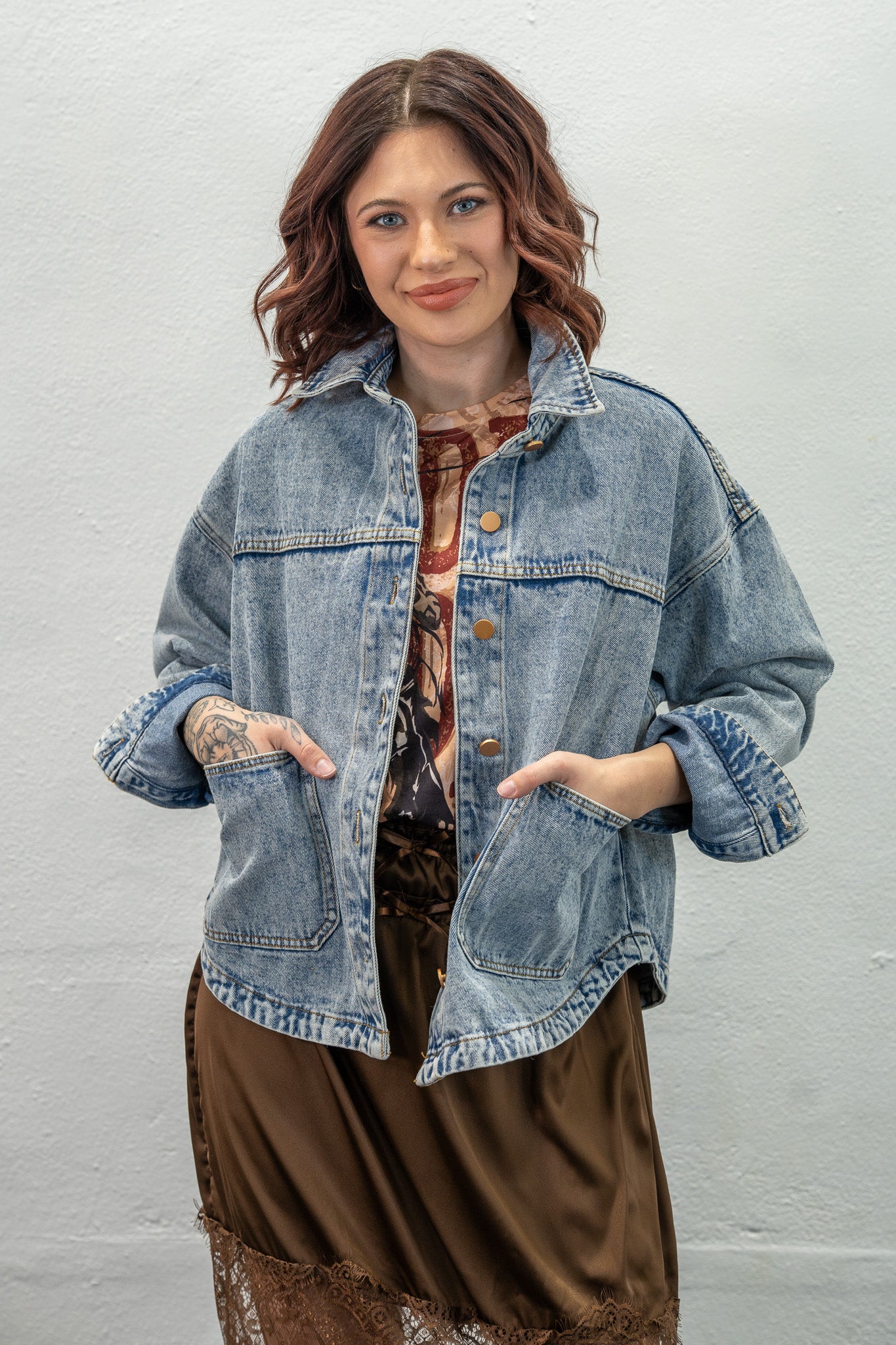 Follow Me Denim Jacket