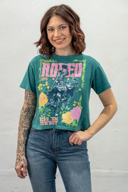Ride 'Em Cowboy Crop Tee