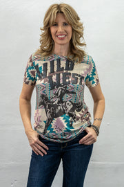 Wild West Printed Tee