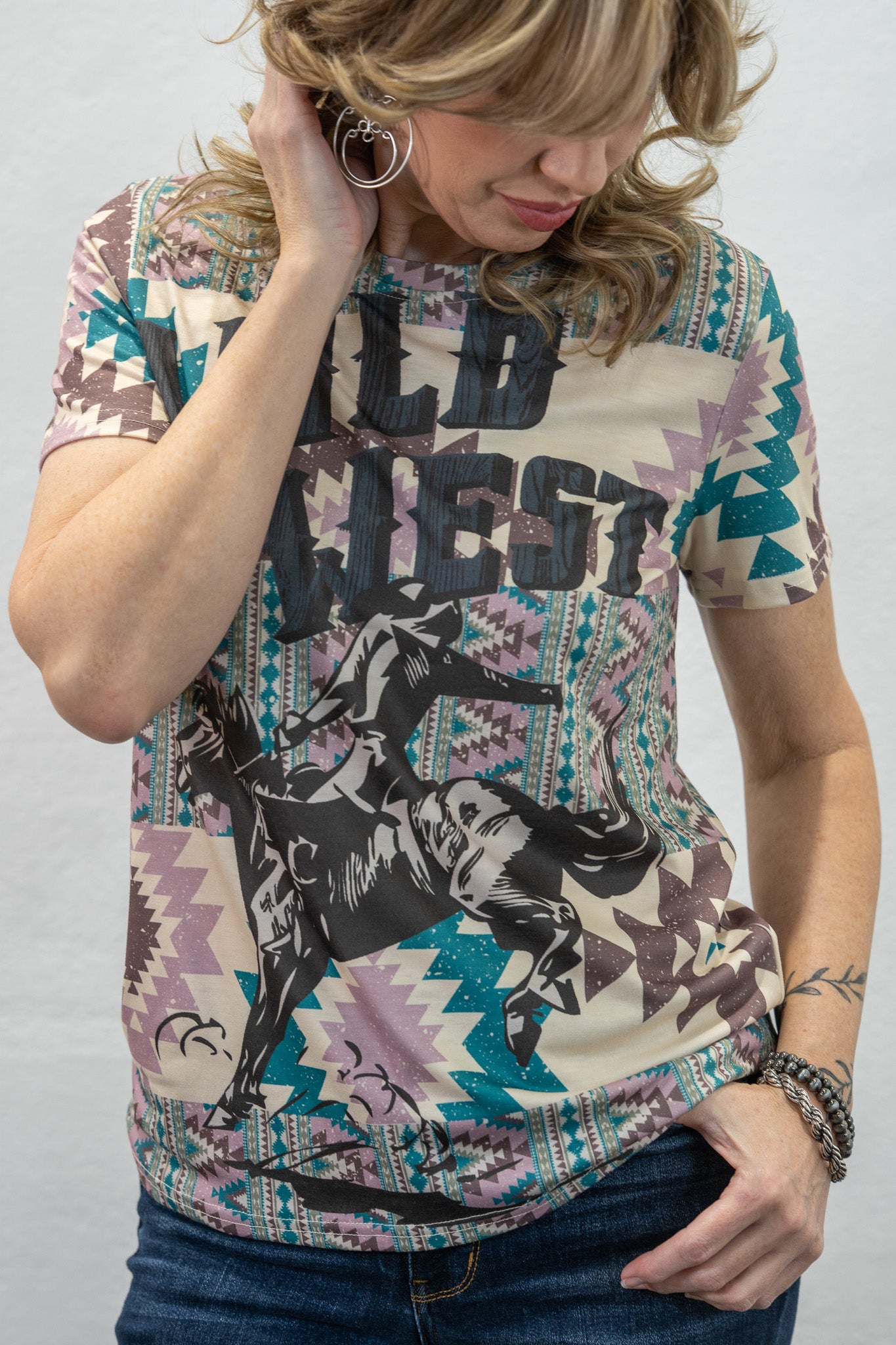 Wild West Printed Tee