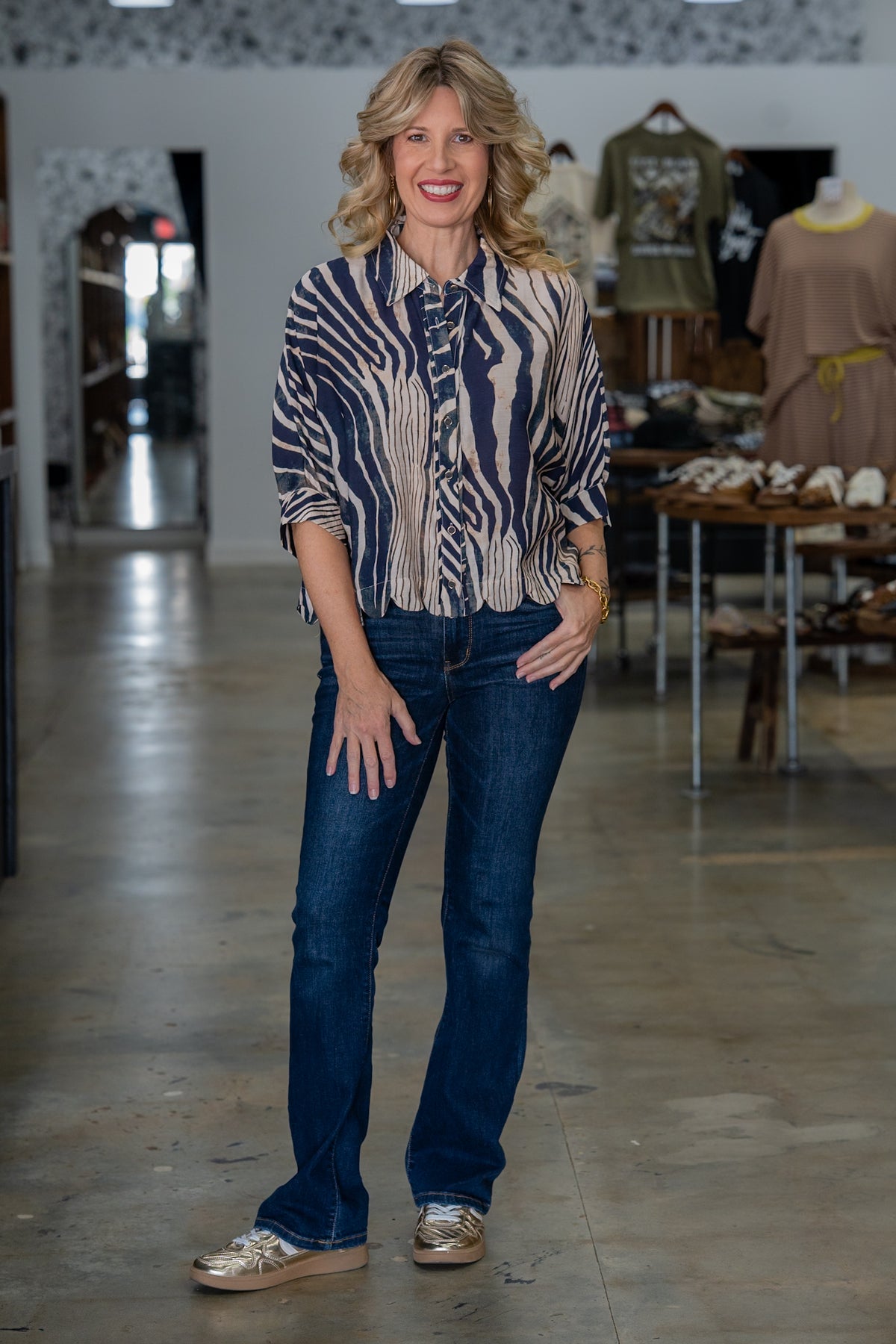Wild Thing Zebra Top