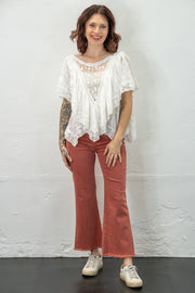 Alix Salmon Cutoff Pants