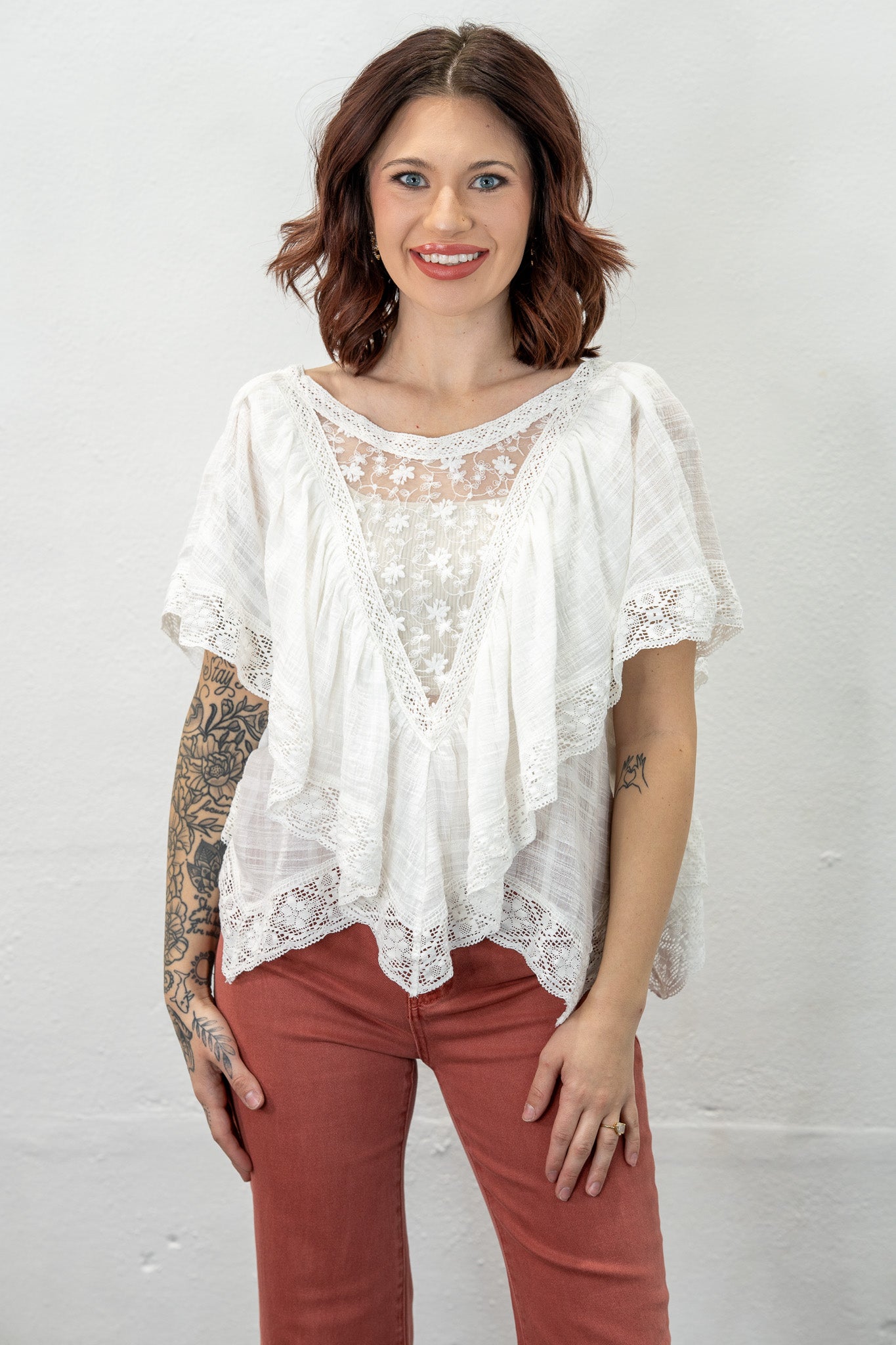 Boho Bliss Lace Top