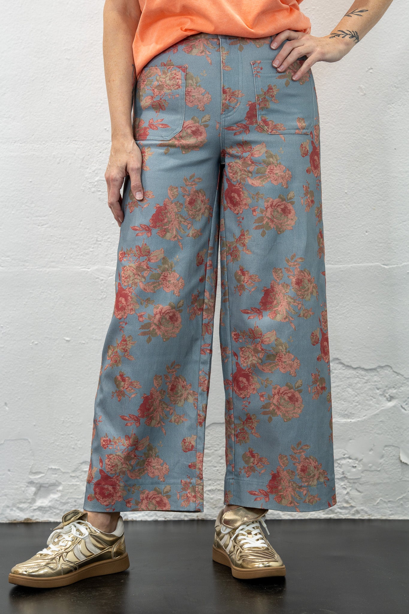 Desert Bloom Floral Pants
