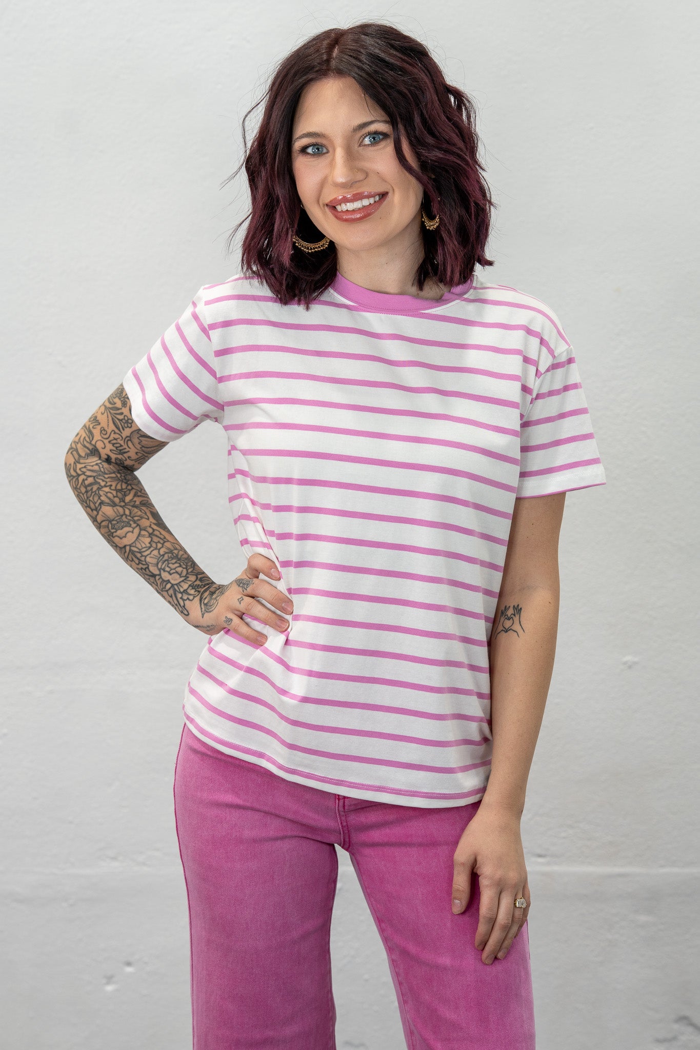 All Day Essential Pink Top