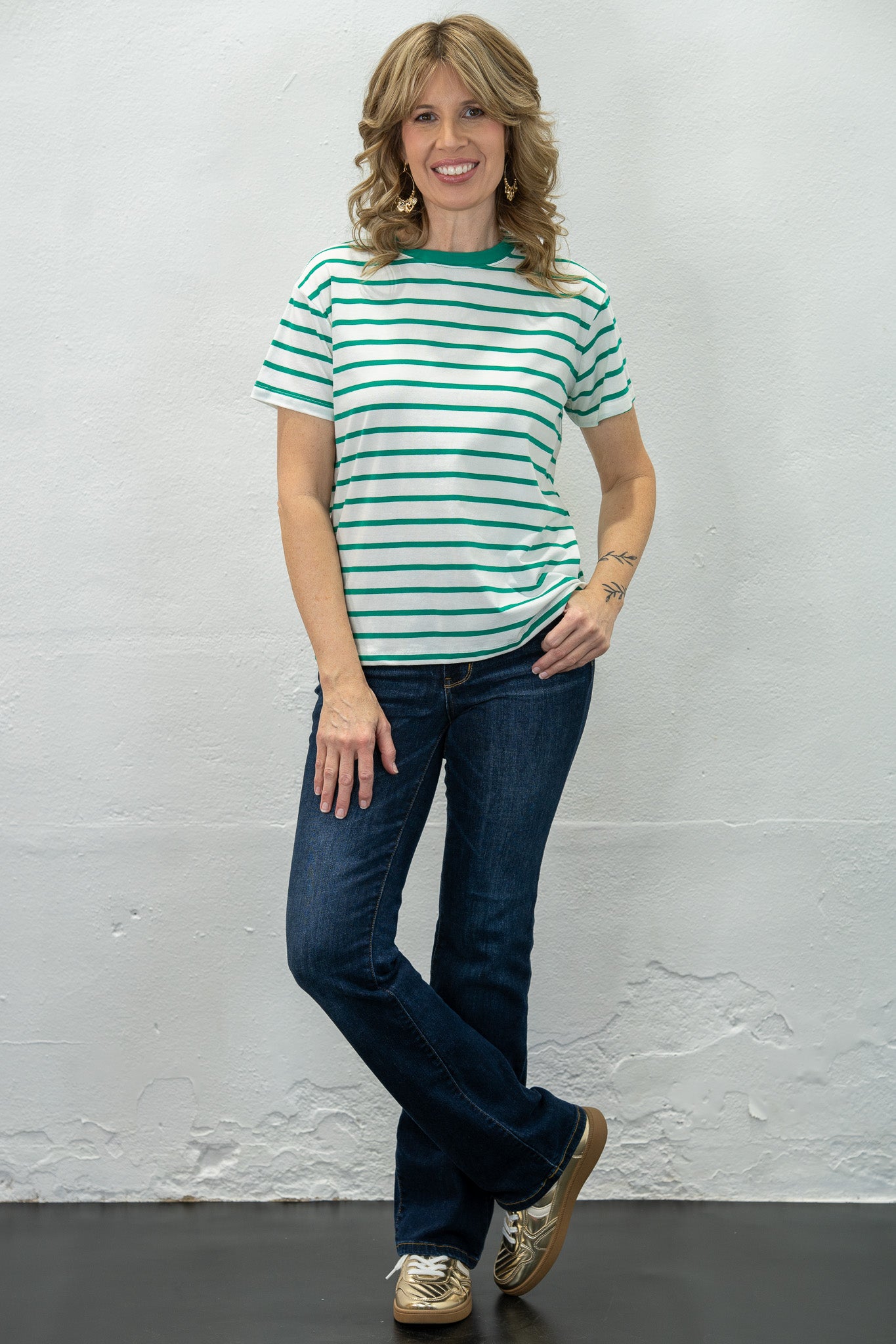 All Day Essential Green Top