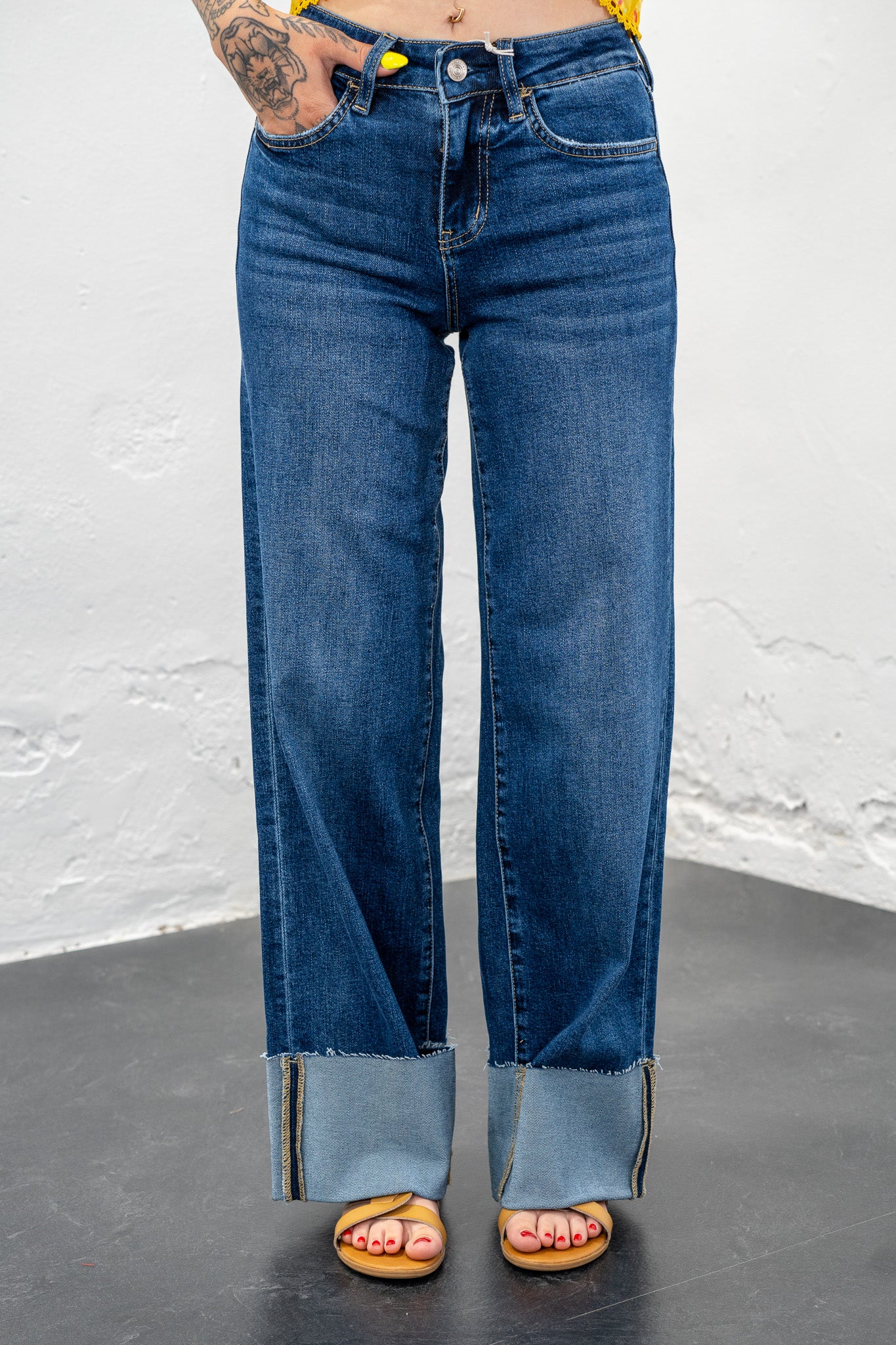 Annika Cuffed Jeans