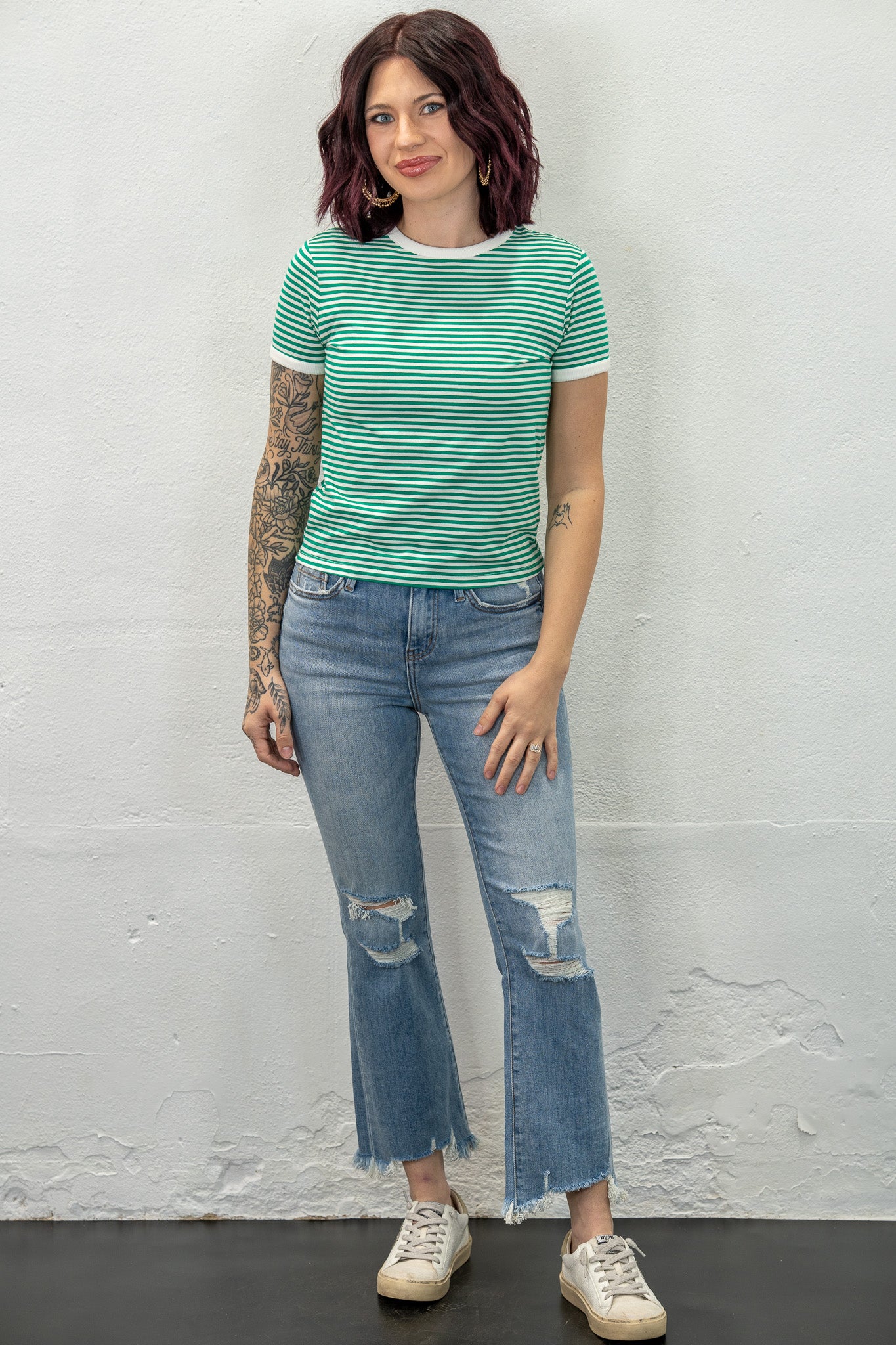 Sugar Rush Green Tee