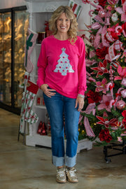 A Very PINK Christmas Sweatshirt