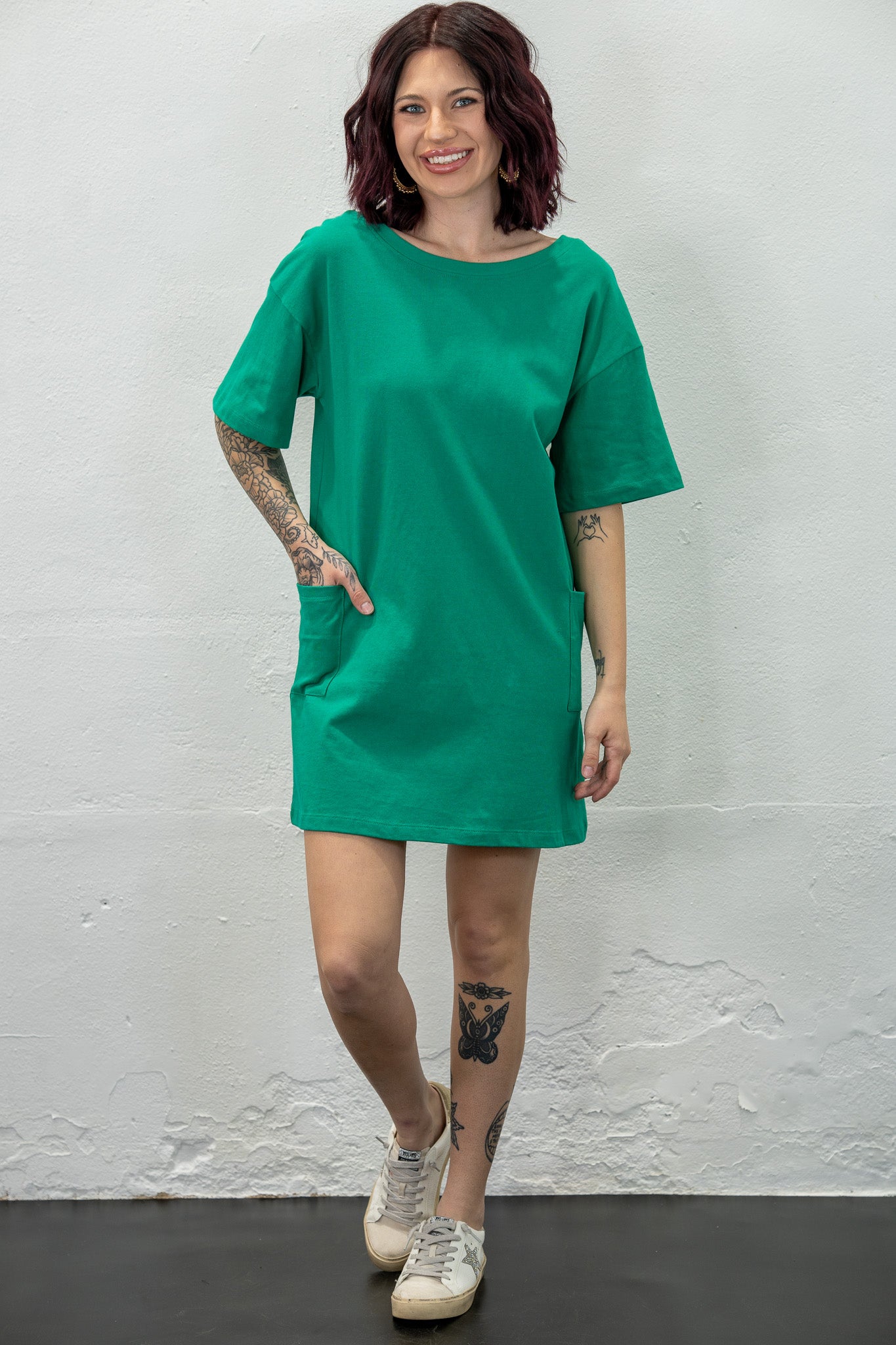 Sherry Green Basic Dress
