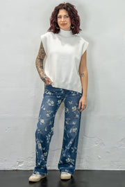 Elizabeth Floral Jeans
