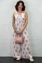 Out On The Town Floral Jumpsuit