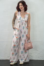 Out On The Town Floral Jumpsuit - Final Sale!