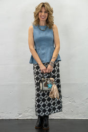 Wild West Checkered Skirt