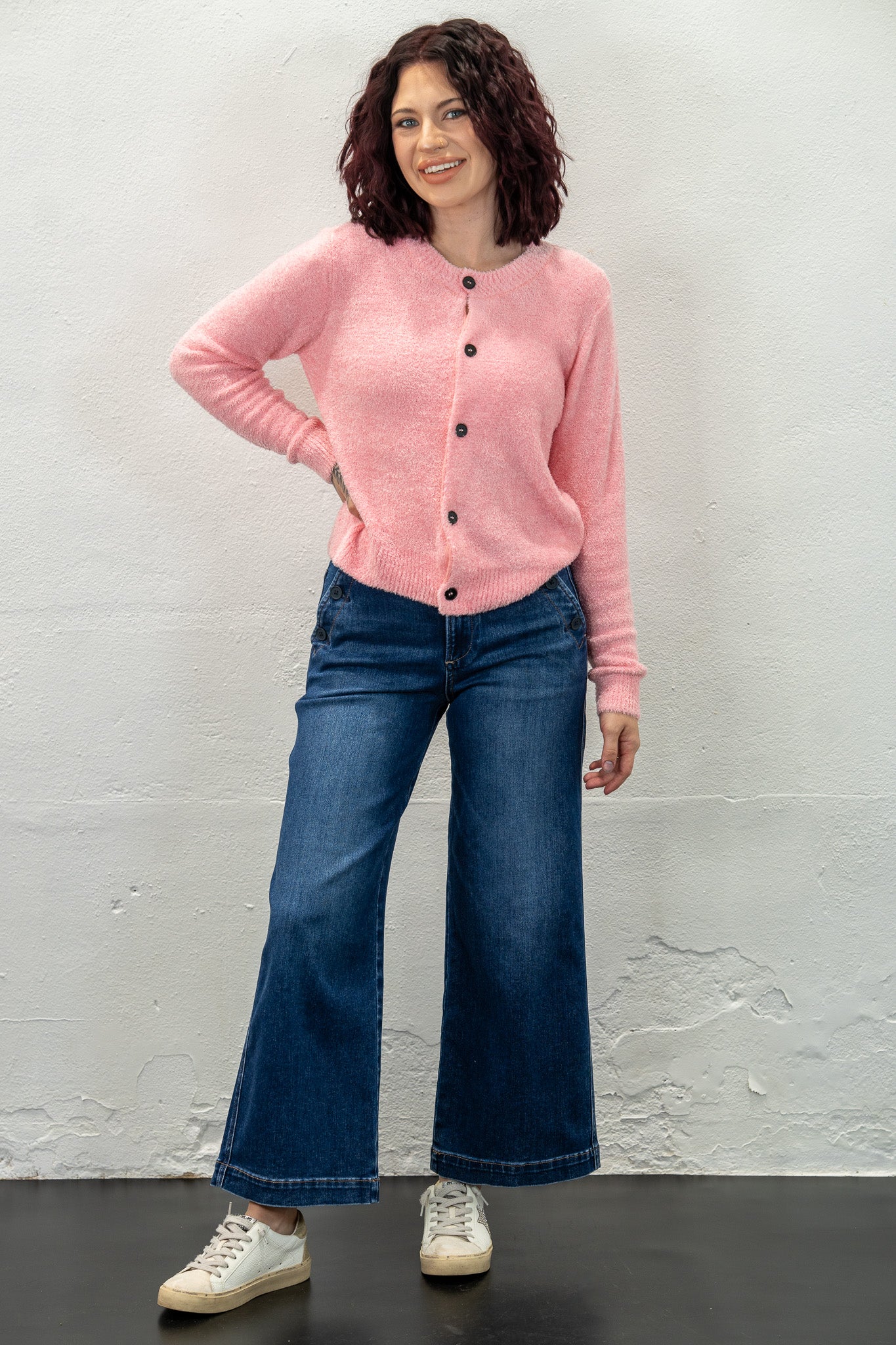 Diana High-Rise Wide Leg Jeans