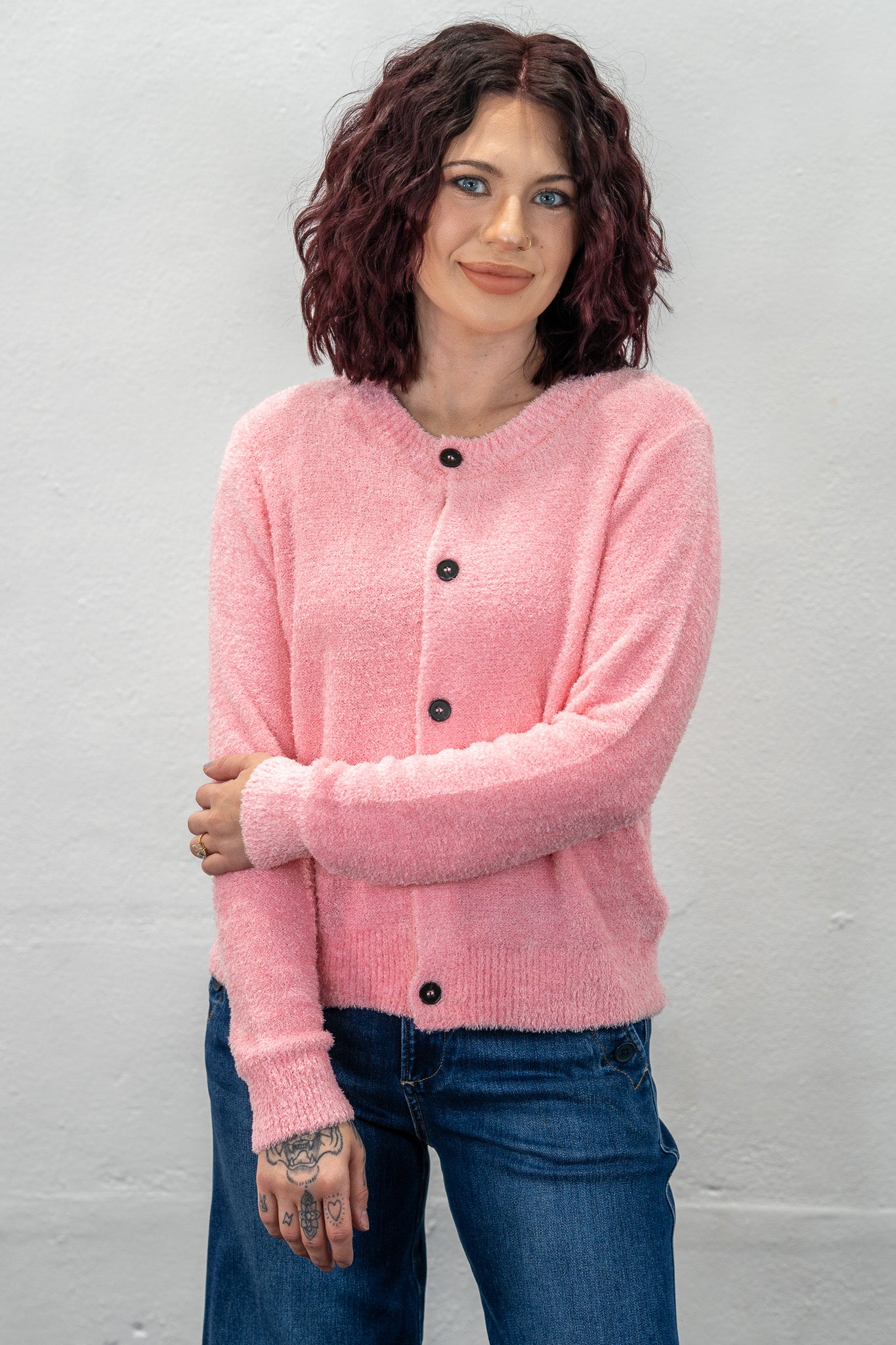Cloud Nine Lite Pink Cardigan