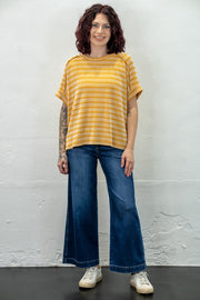 Comfy Cutie Mustard Yellow Top