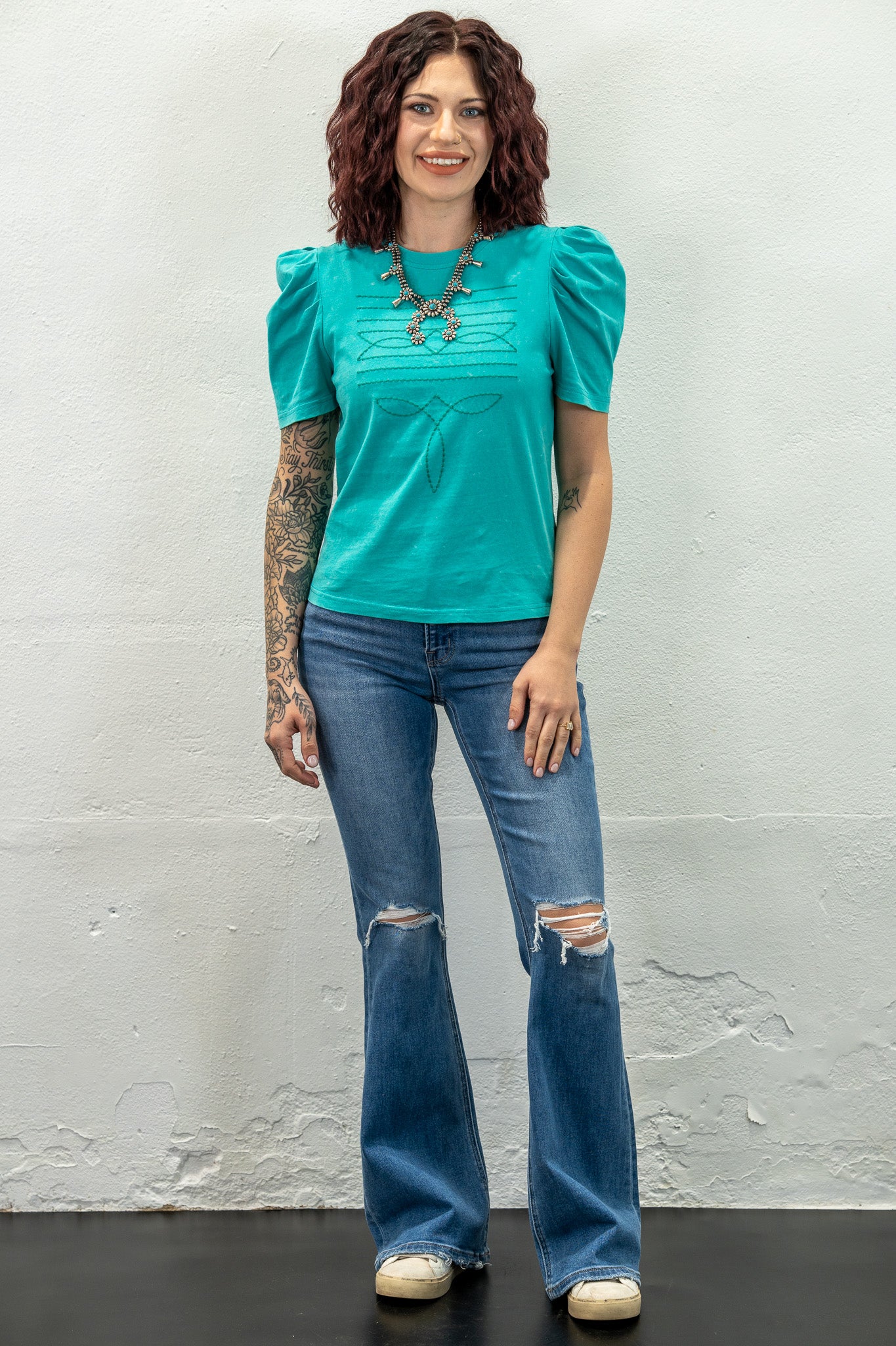 Betty Mid-Rise Flare Jeans