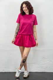 Flutter Babe Raspberry Skort