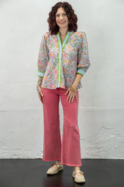 Alix Watermelon Cutoff Pants