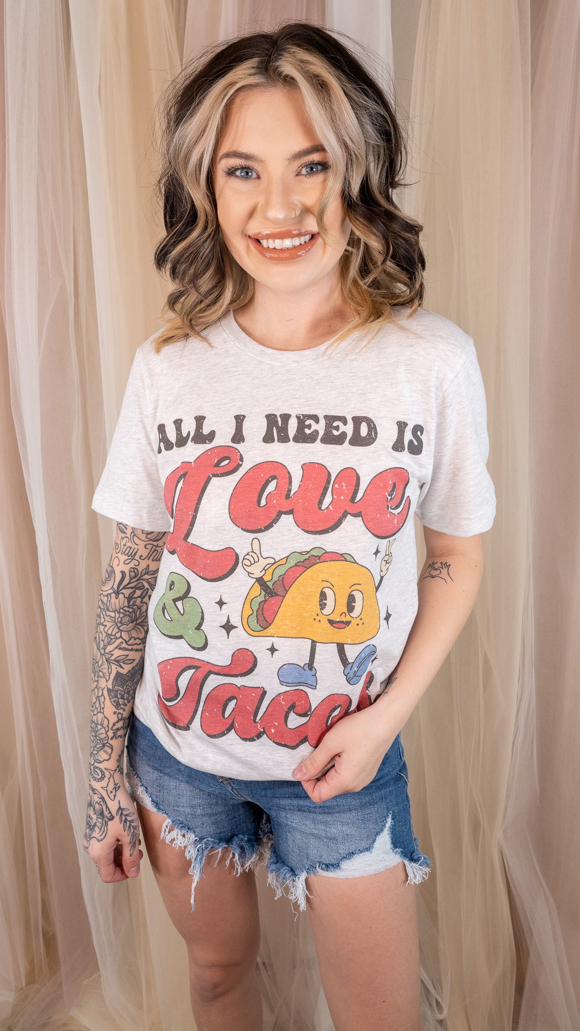 Love and Tacos Tee
