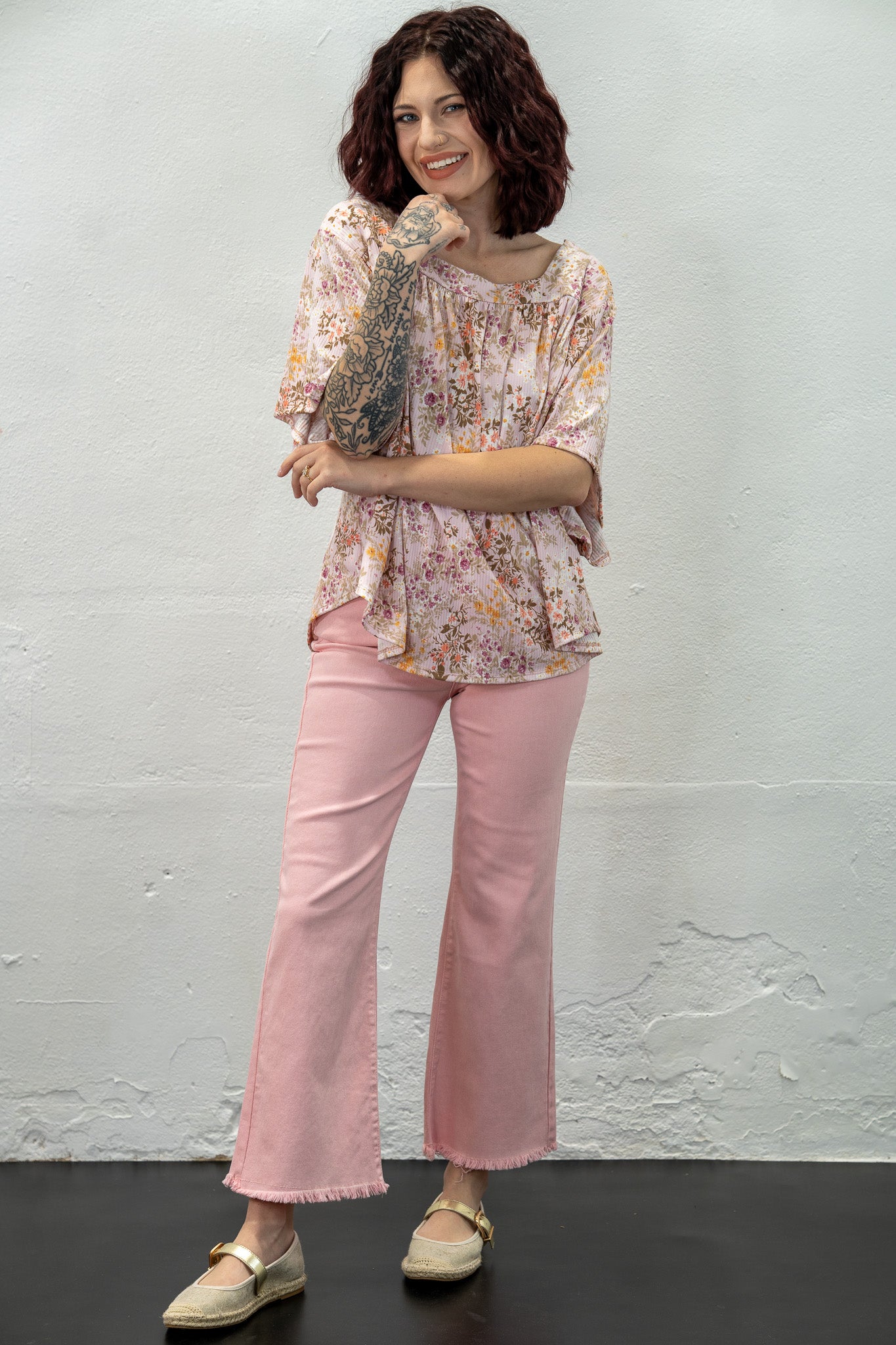 Florence Soft Floral Top